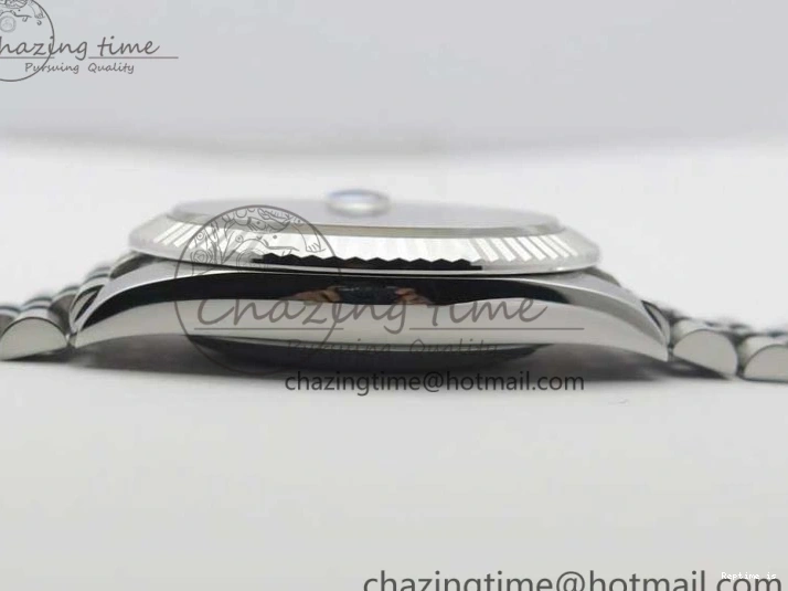 0102 New DateJust 41 126334 ARF 1:1 Best Edition 904L Steel Gray Dial on Jubilee Bracelet A2824 V Durable 3119